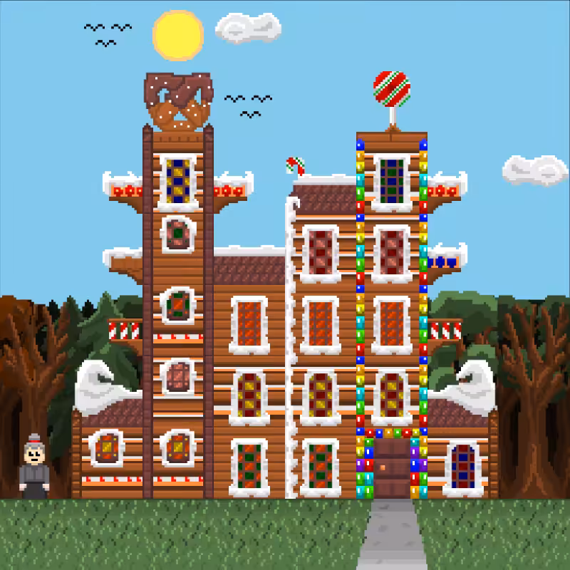 2D Mansion Candy House #73