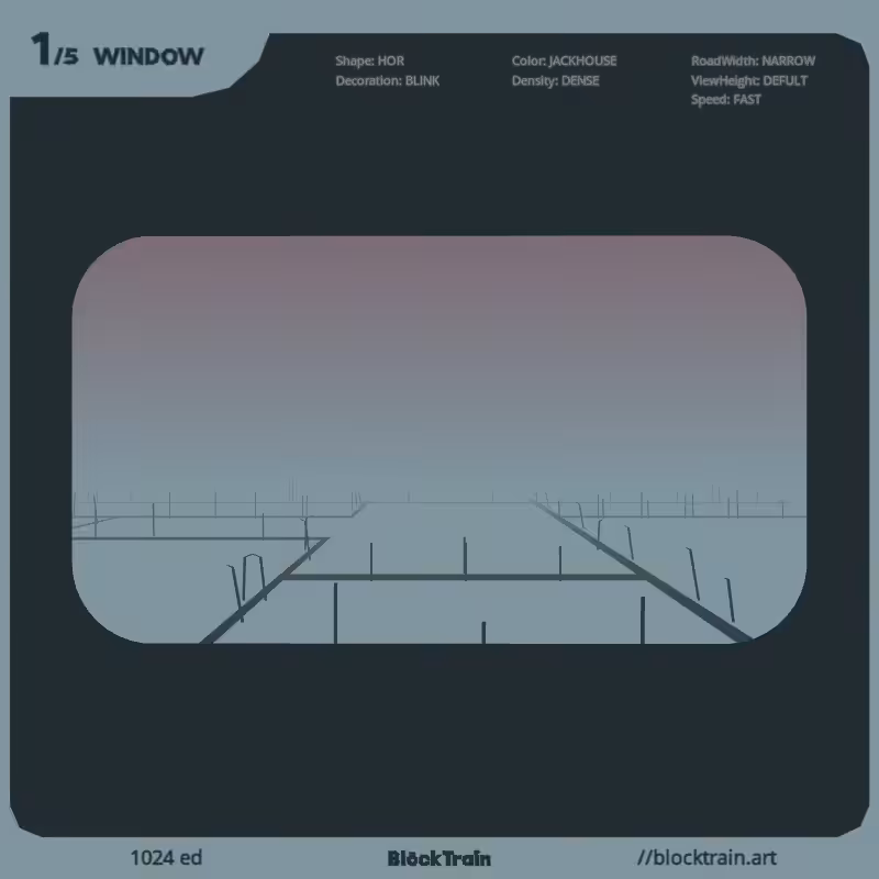 BlockTrain Window #71