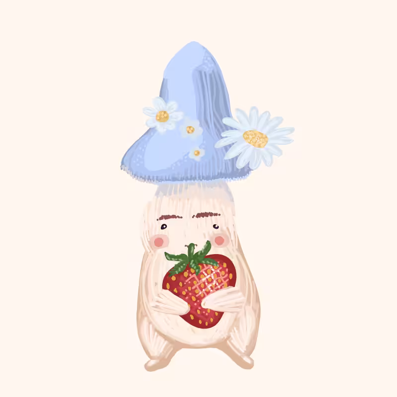 Cute Mushrooms Forest Guys #52