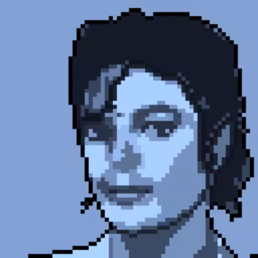 Artificial Intelligence Art AIA: PopMask #763 - Michael Jackson