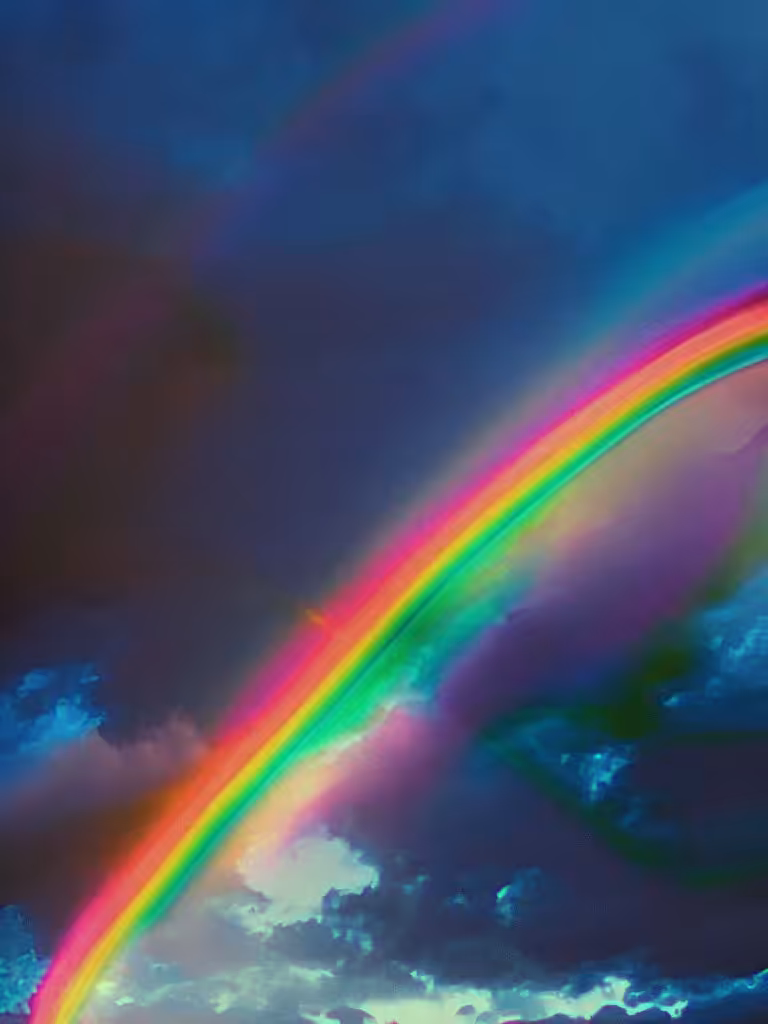 melted rainbow 🌈
