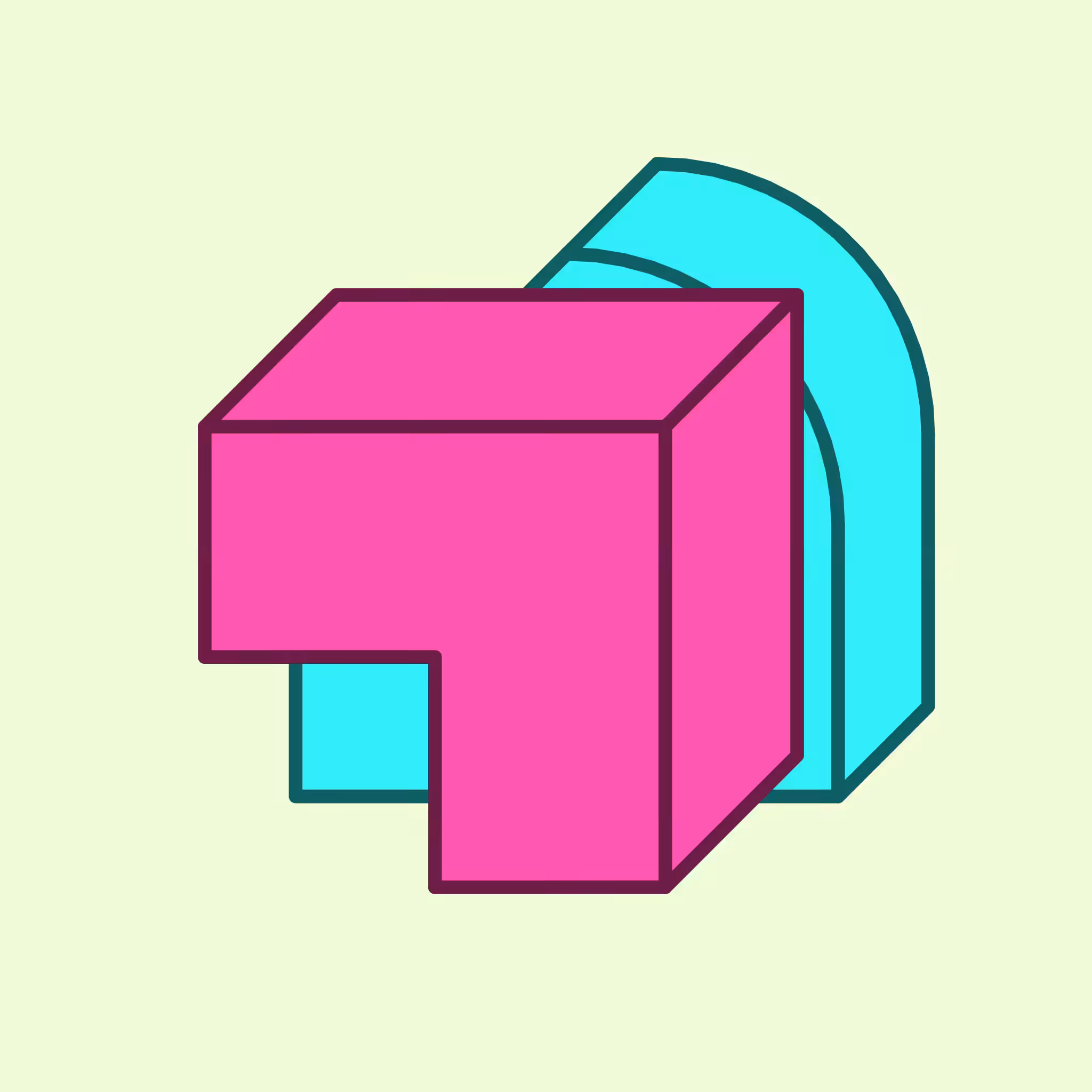 Calm shapes #1171