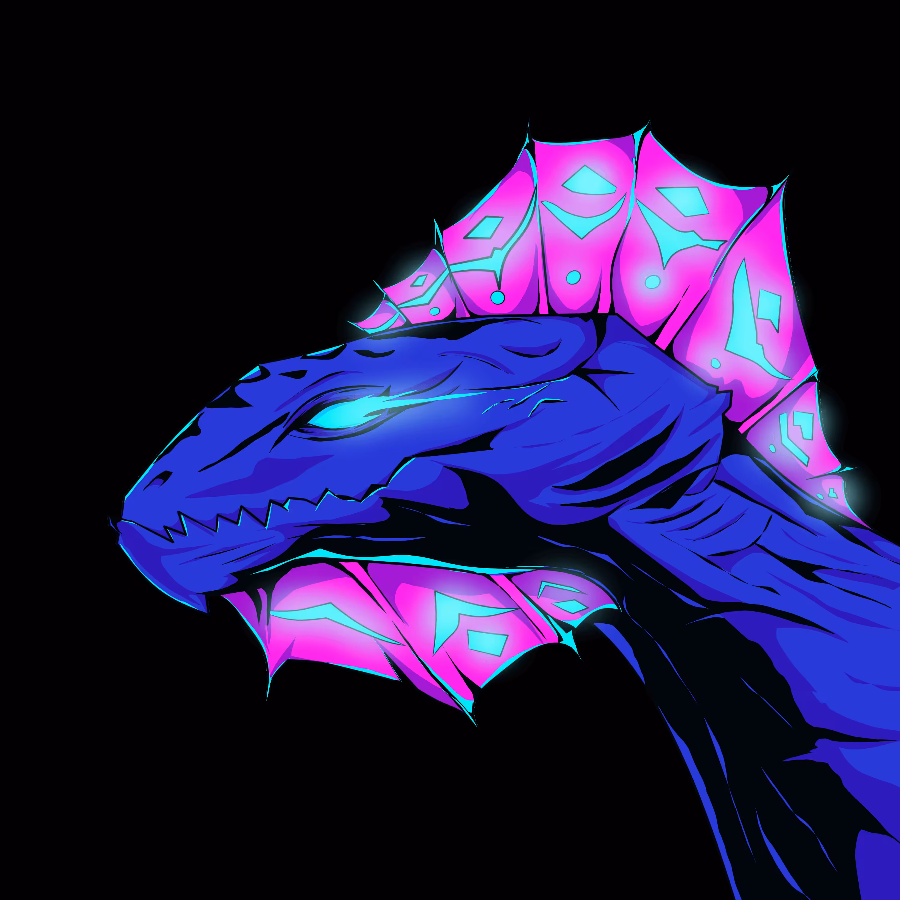 #3 Glowing Dragon