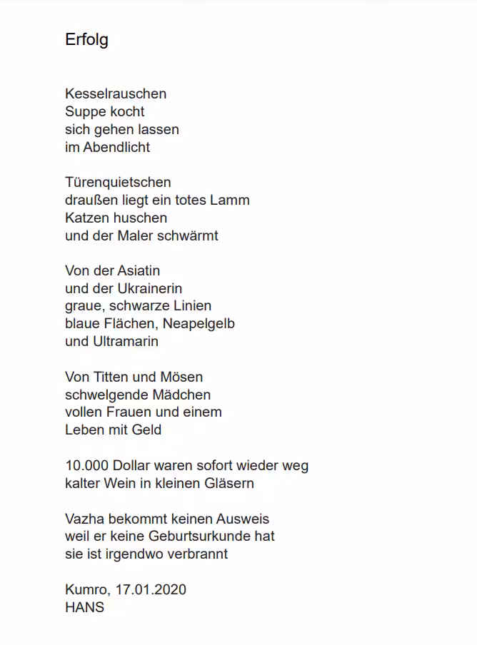 Erfolg
