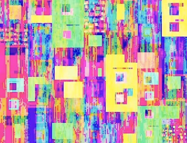 "Glitch #2" - Layers Of Generative Art