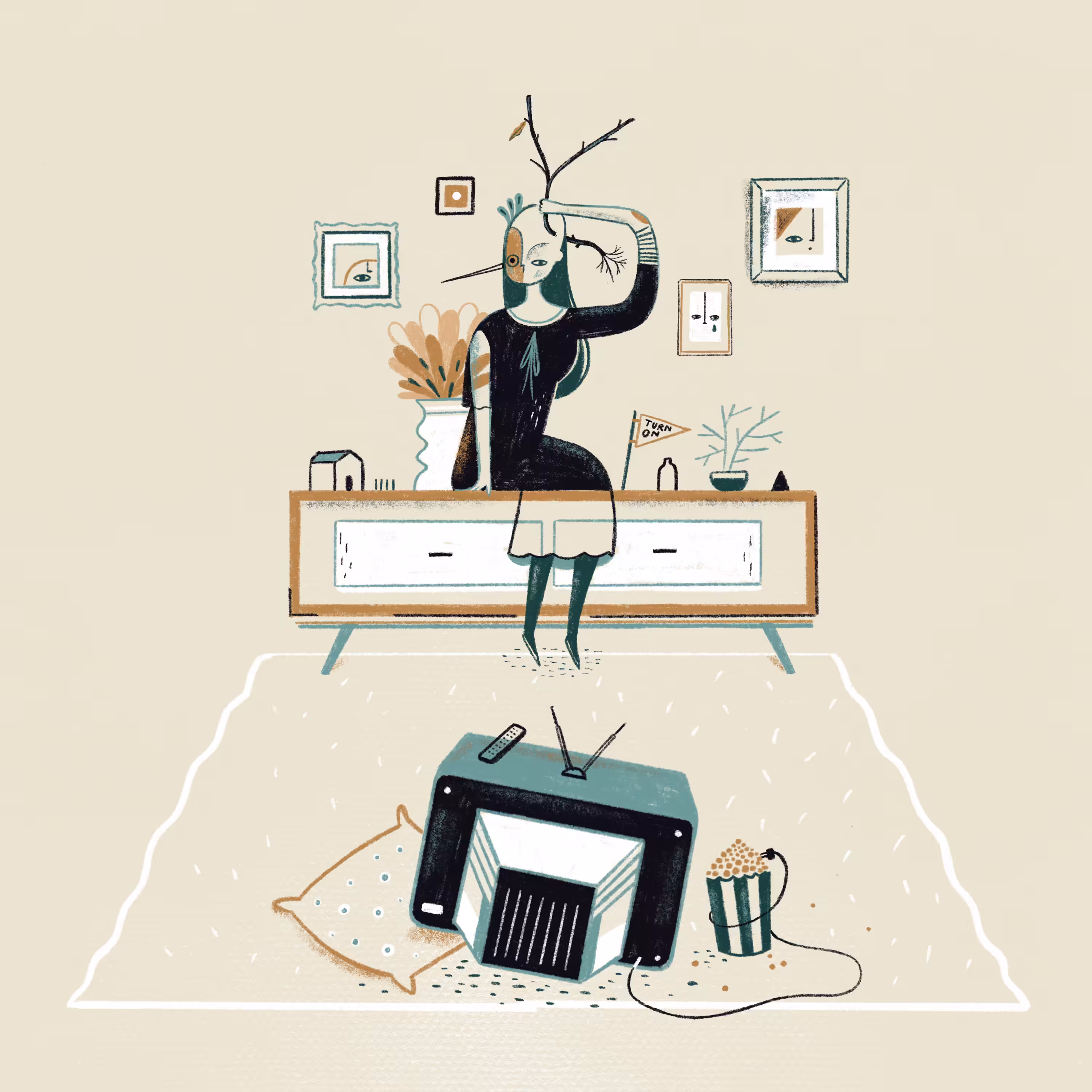 How to entertain the television