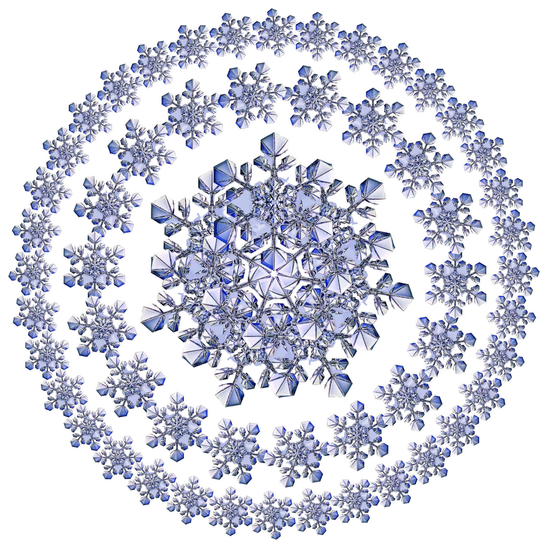 dreamy snowflakes #09