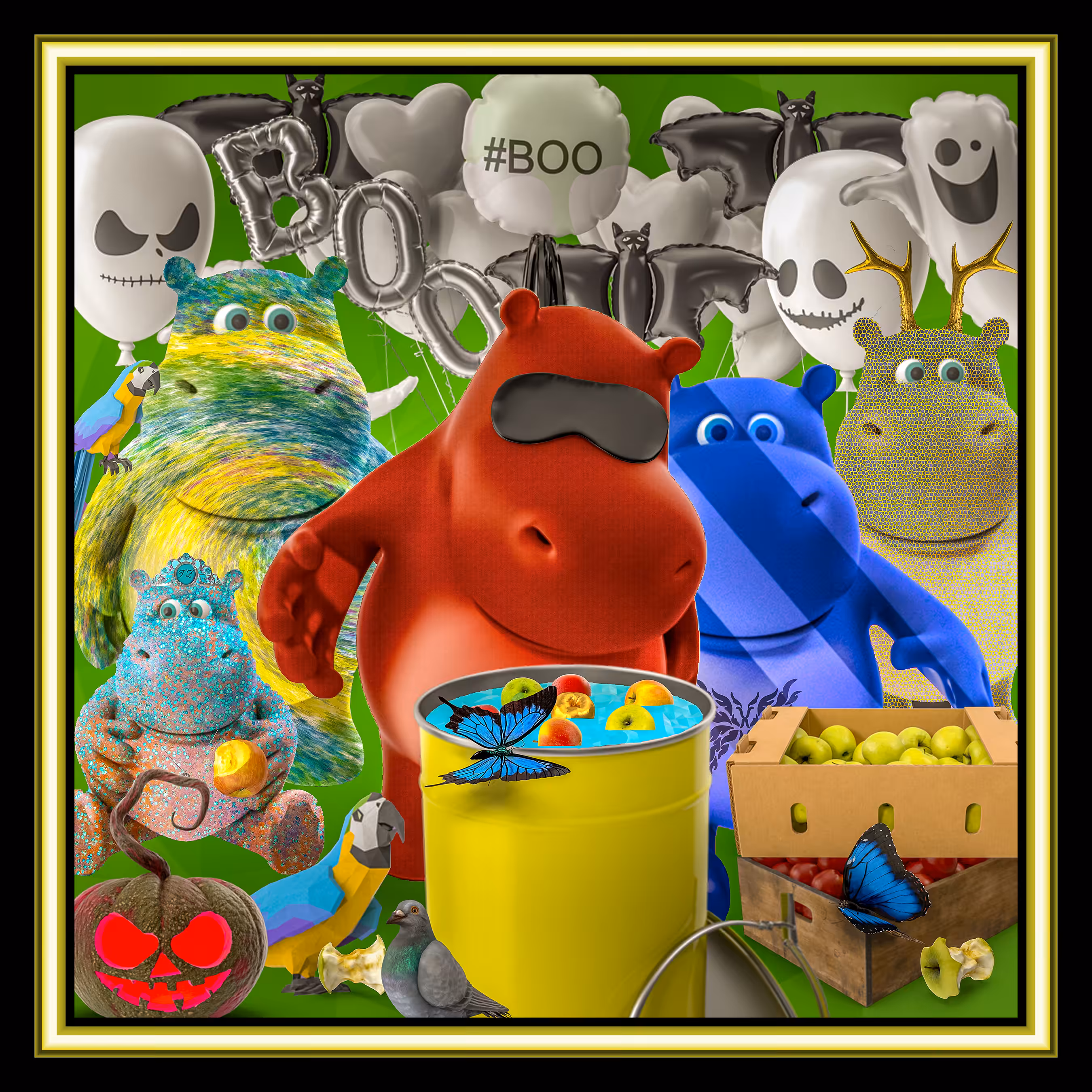 Bobbing for Apples Halloween 2021