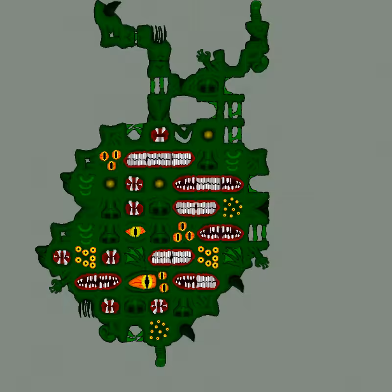 Demonic peach tree dish #59