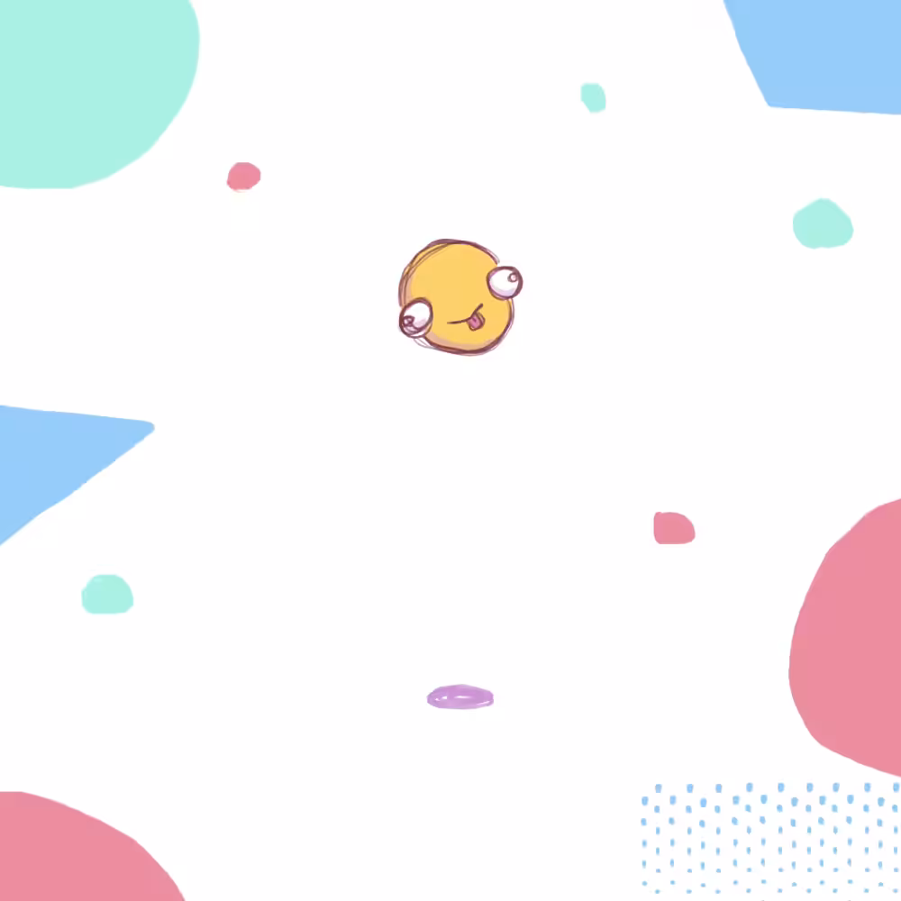 Bouncing smile