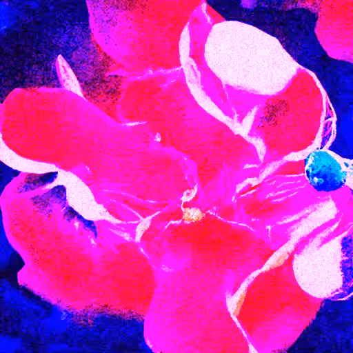 A broken rose