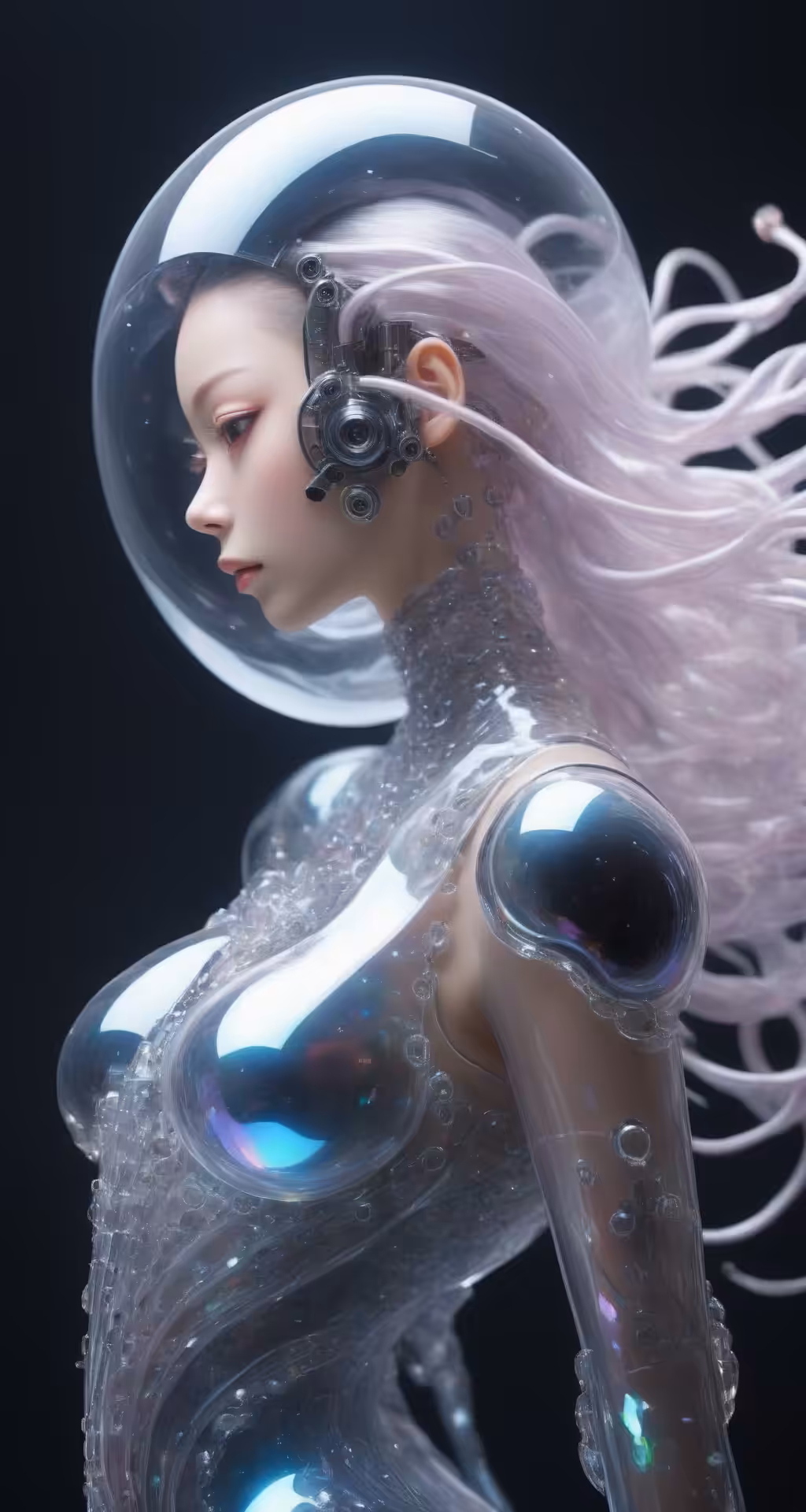 A girl from the future
