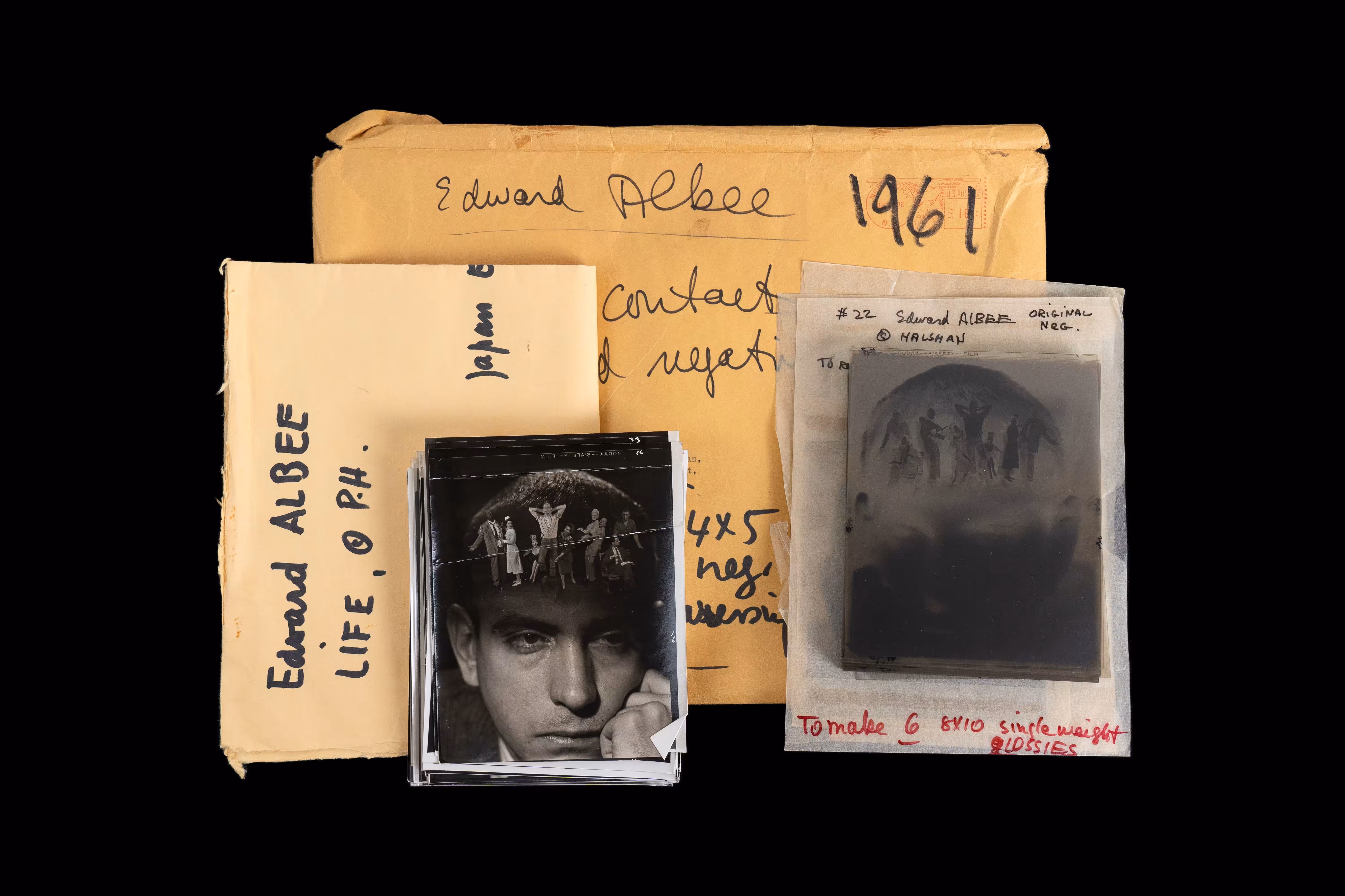 Halsman Archive File 19 -Edward Albee 1961