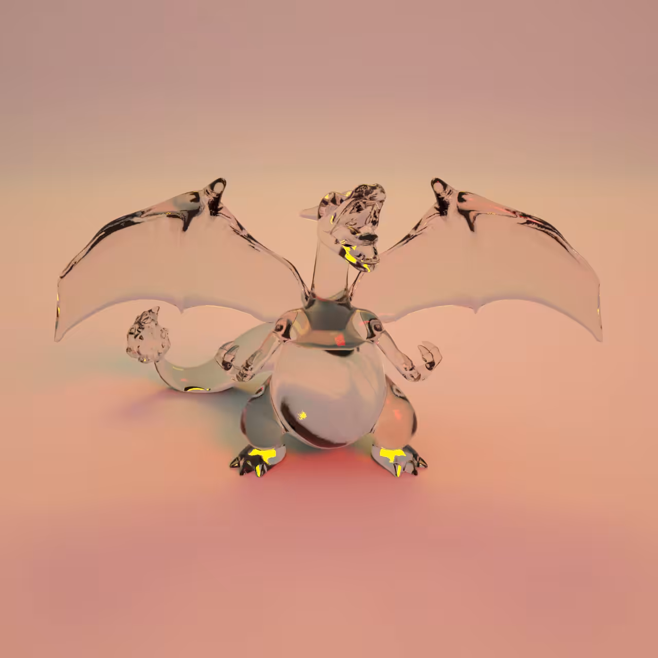 Glassed charizard
