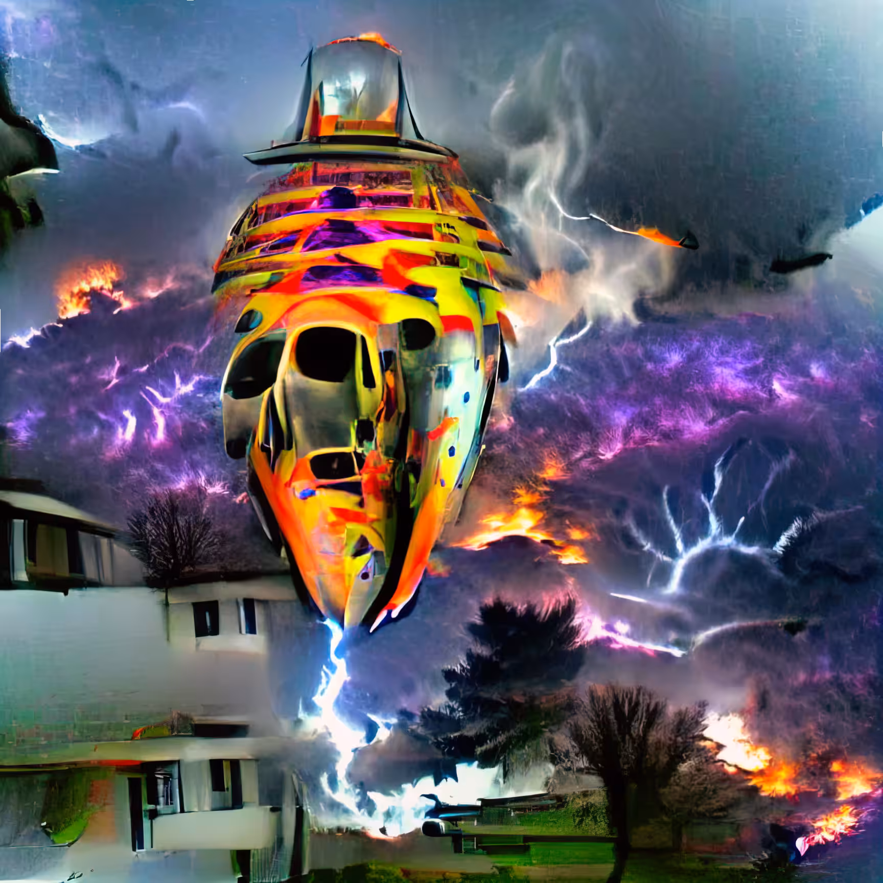 Anne Spalter AI Spaceships: Urban Yacht 261/501