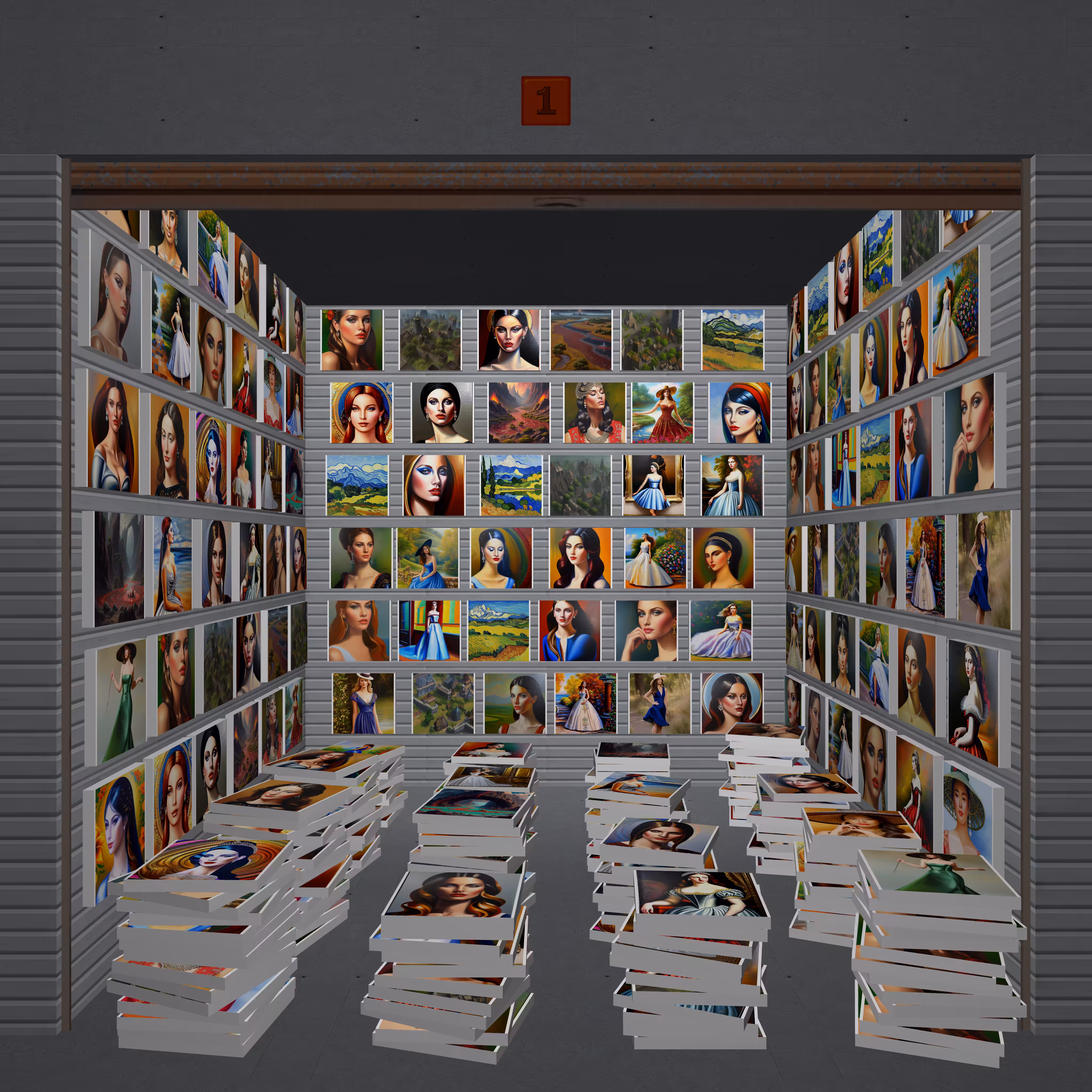 AI Art Storage Unit #1
