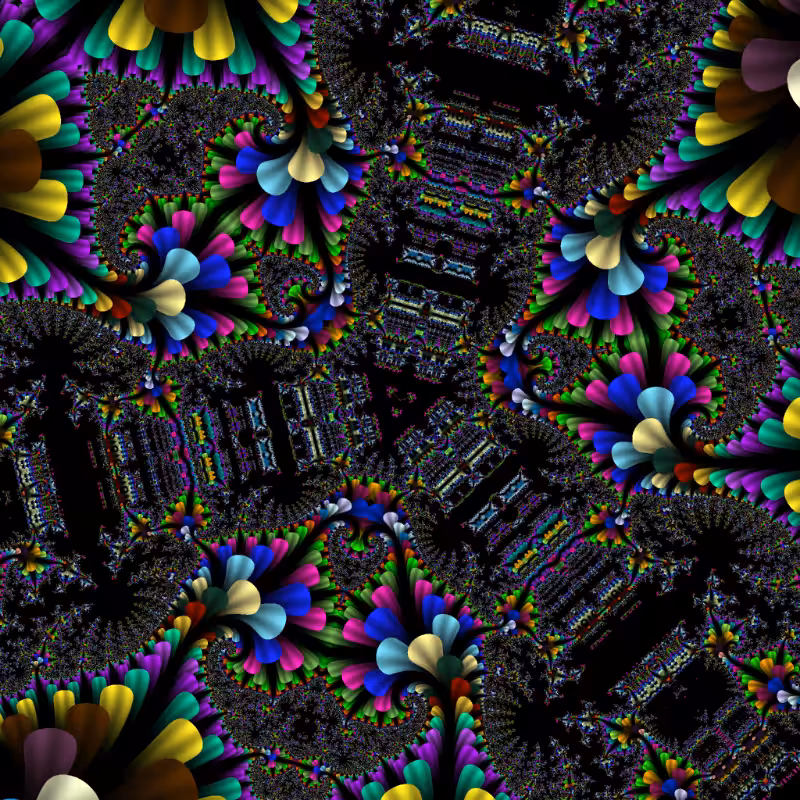 Fractal Flower #113