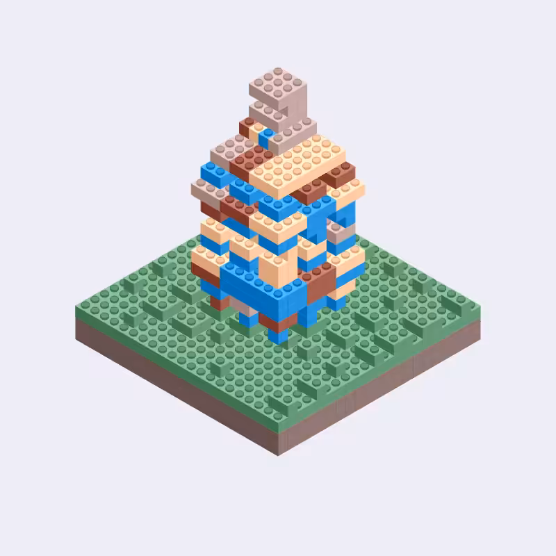 Plastic Town I #117