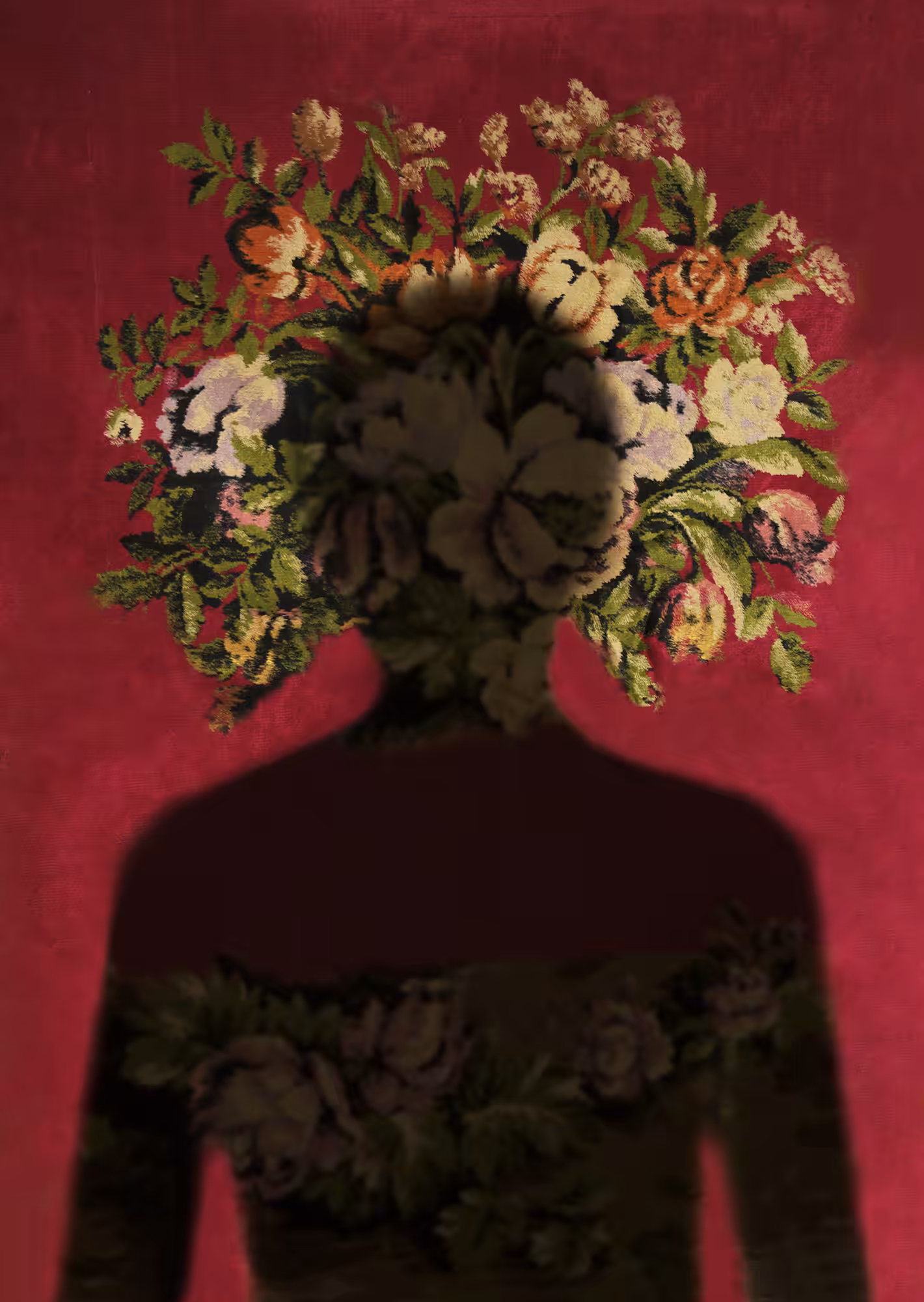 flowers grow from my head