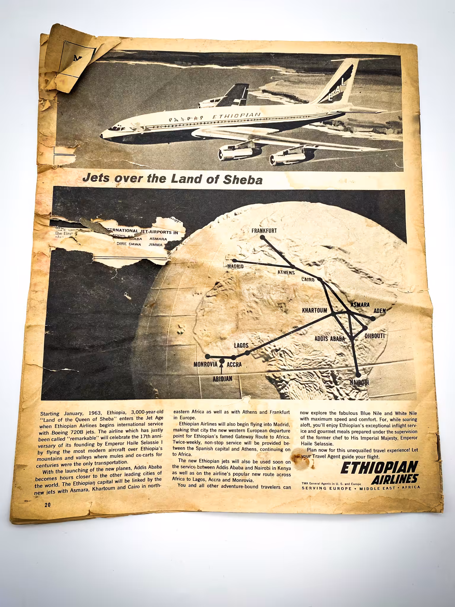 Ignorant Diaspora: Jets Over the Land of Sheba