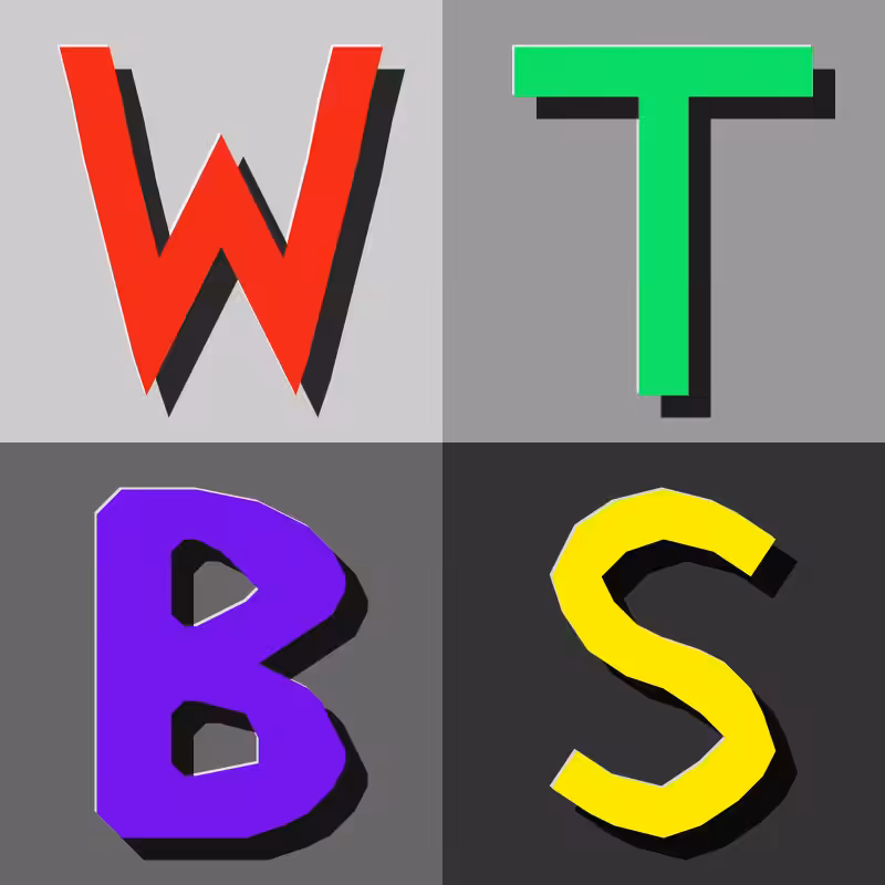 Waiting To Be Signed Logo with Wobbles #286