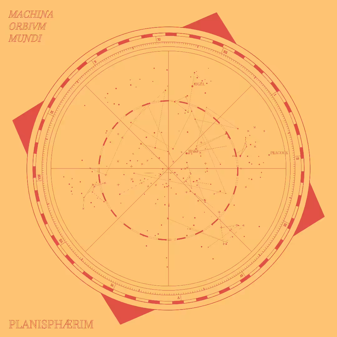 A Fictional Map Of Constellations #12