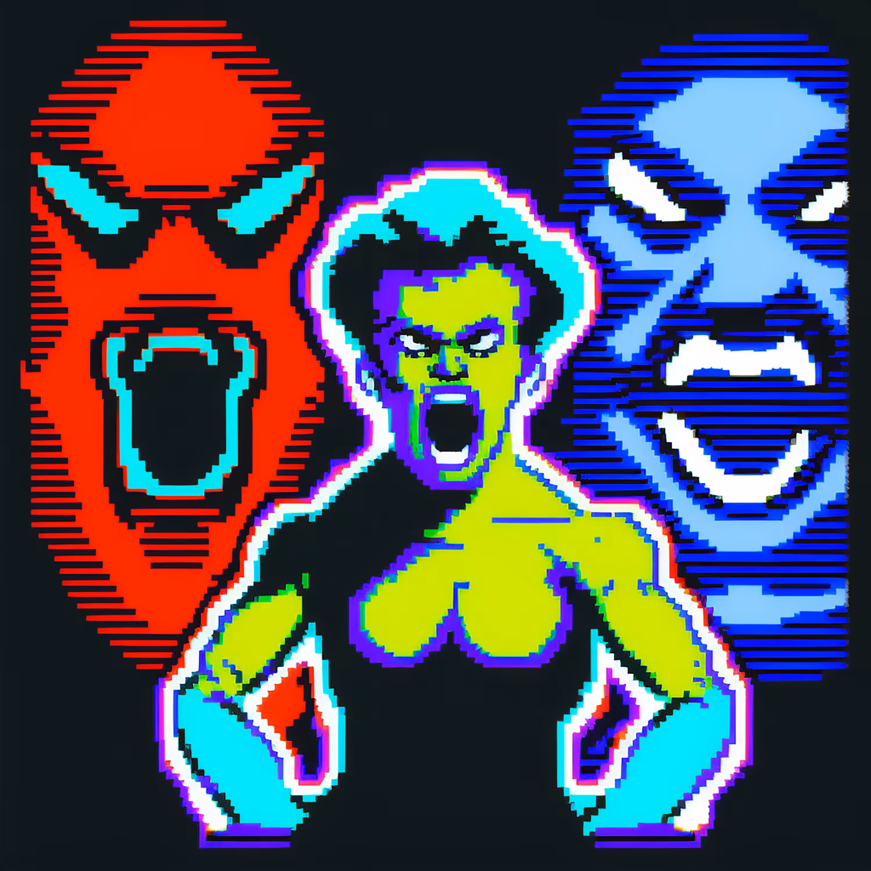 Pixel Game Posters #9