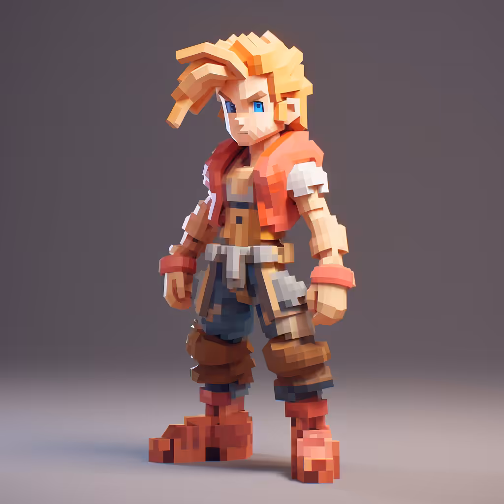 Tez Pixel Figure #153
