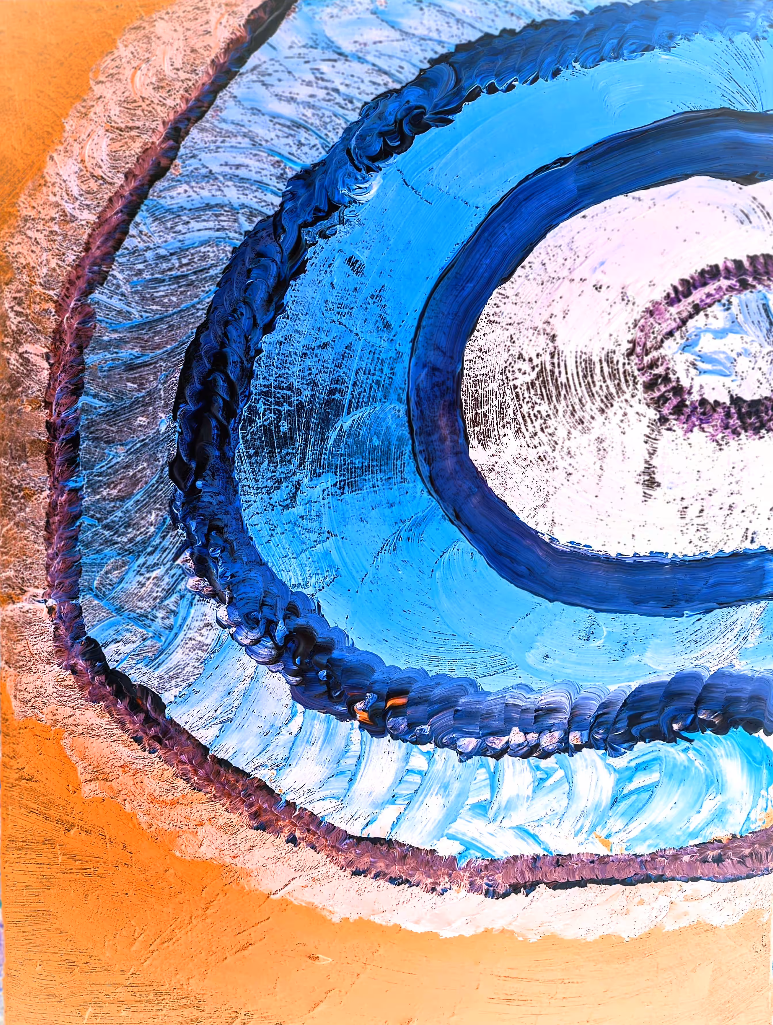 Negative Fiery Iris