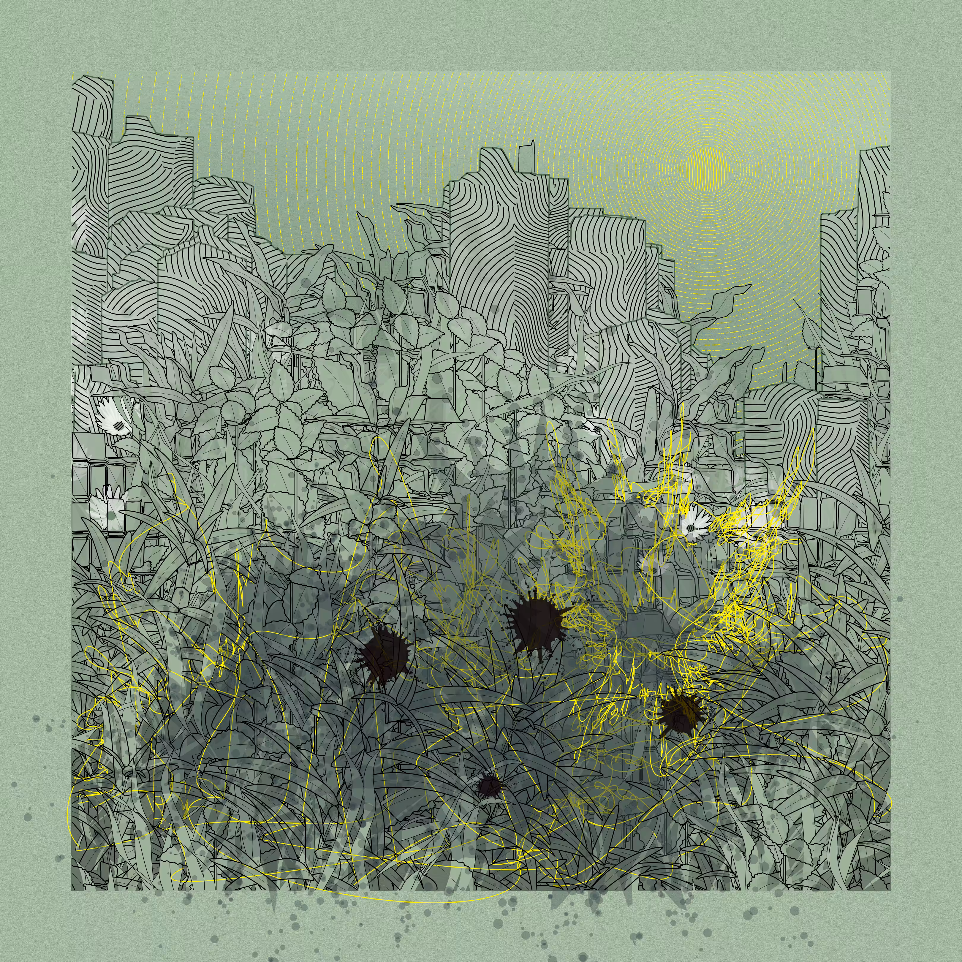 Landscape with Carbon Capture #10245