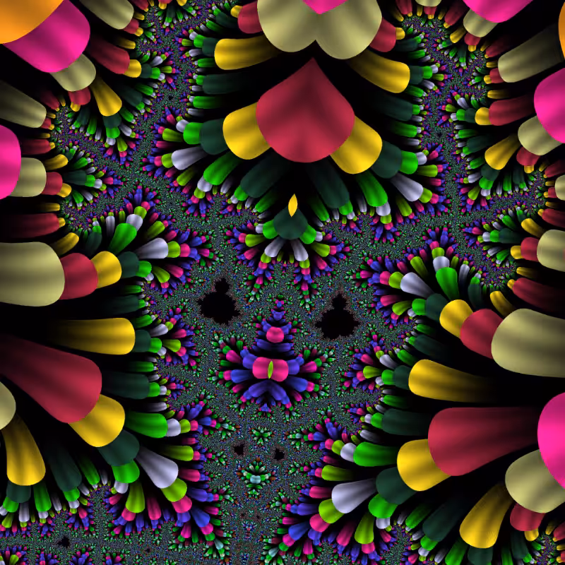 Fractal Flower #138