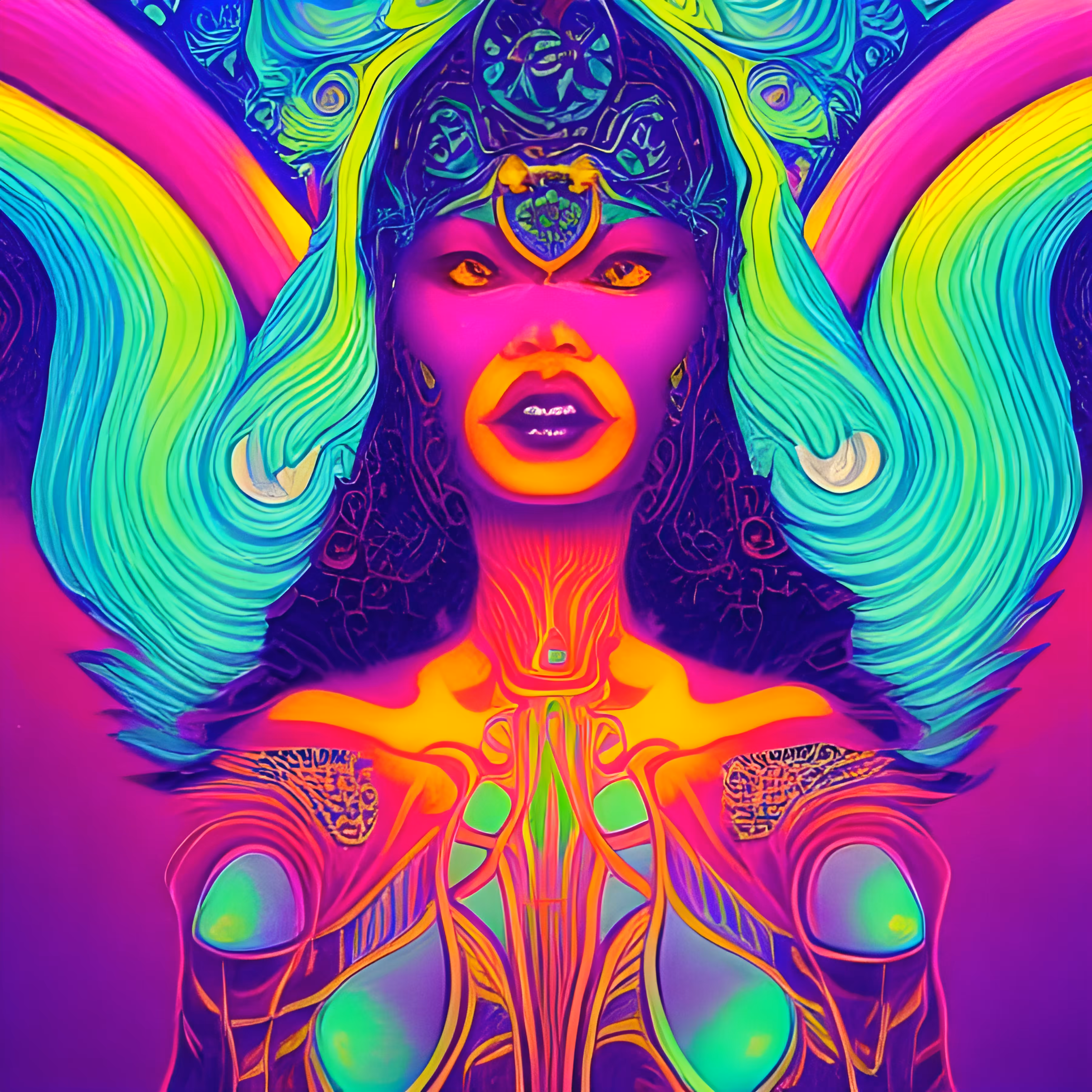 Psychedelic Goddess #4