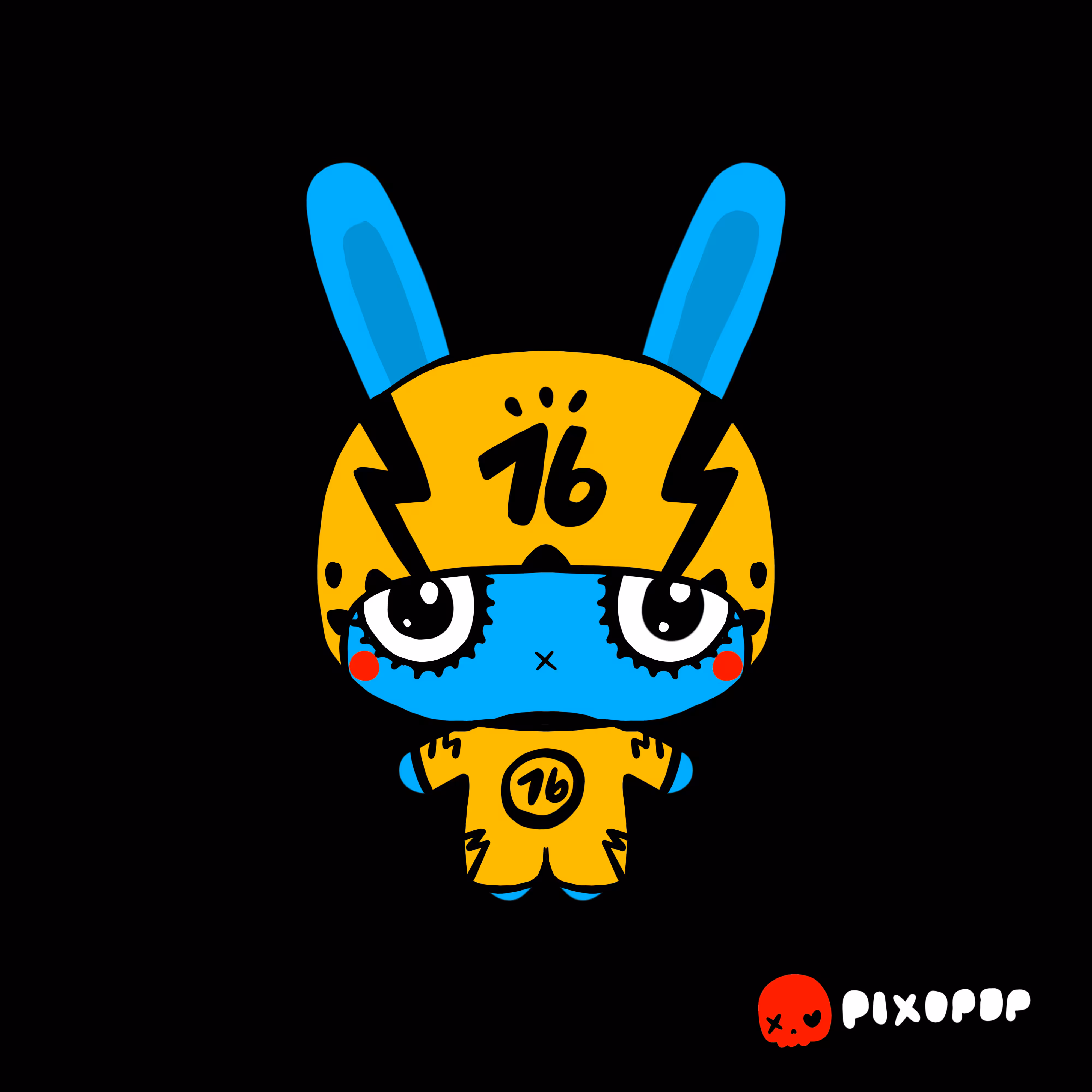 PIXOPOP CUTIES: Stitch Bunny  #113