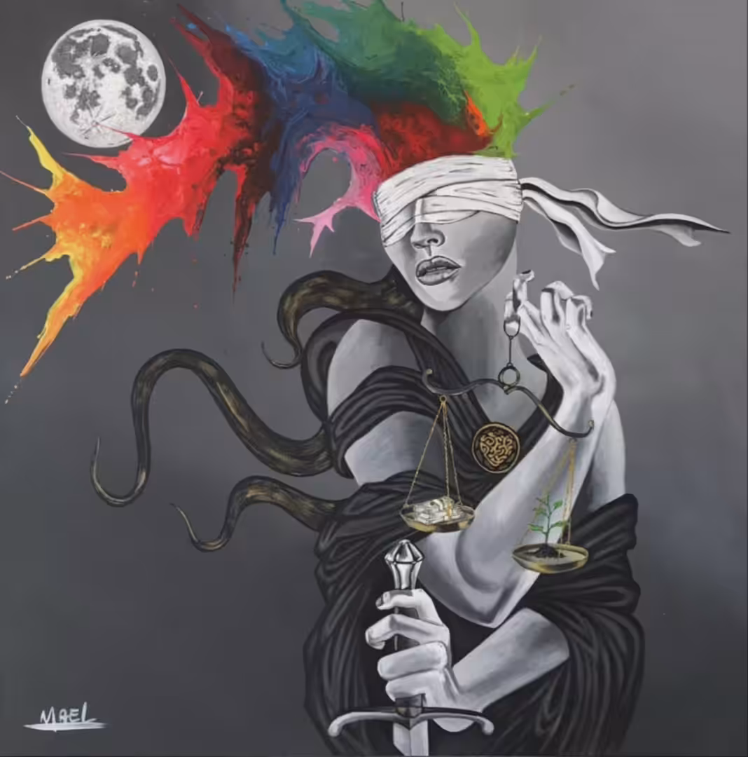 Goddess Themis by Mael Barbosa
