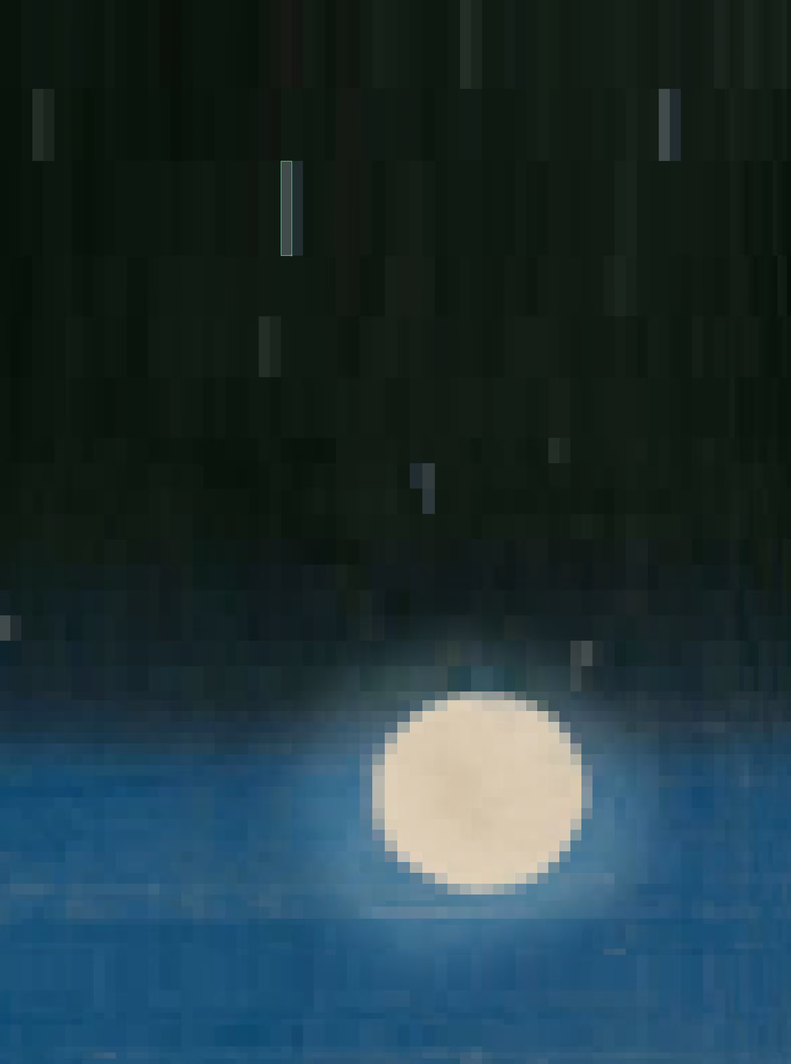 The Moon Looked Good