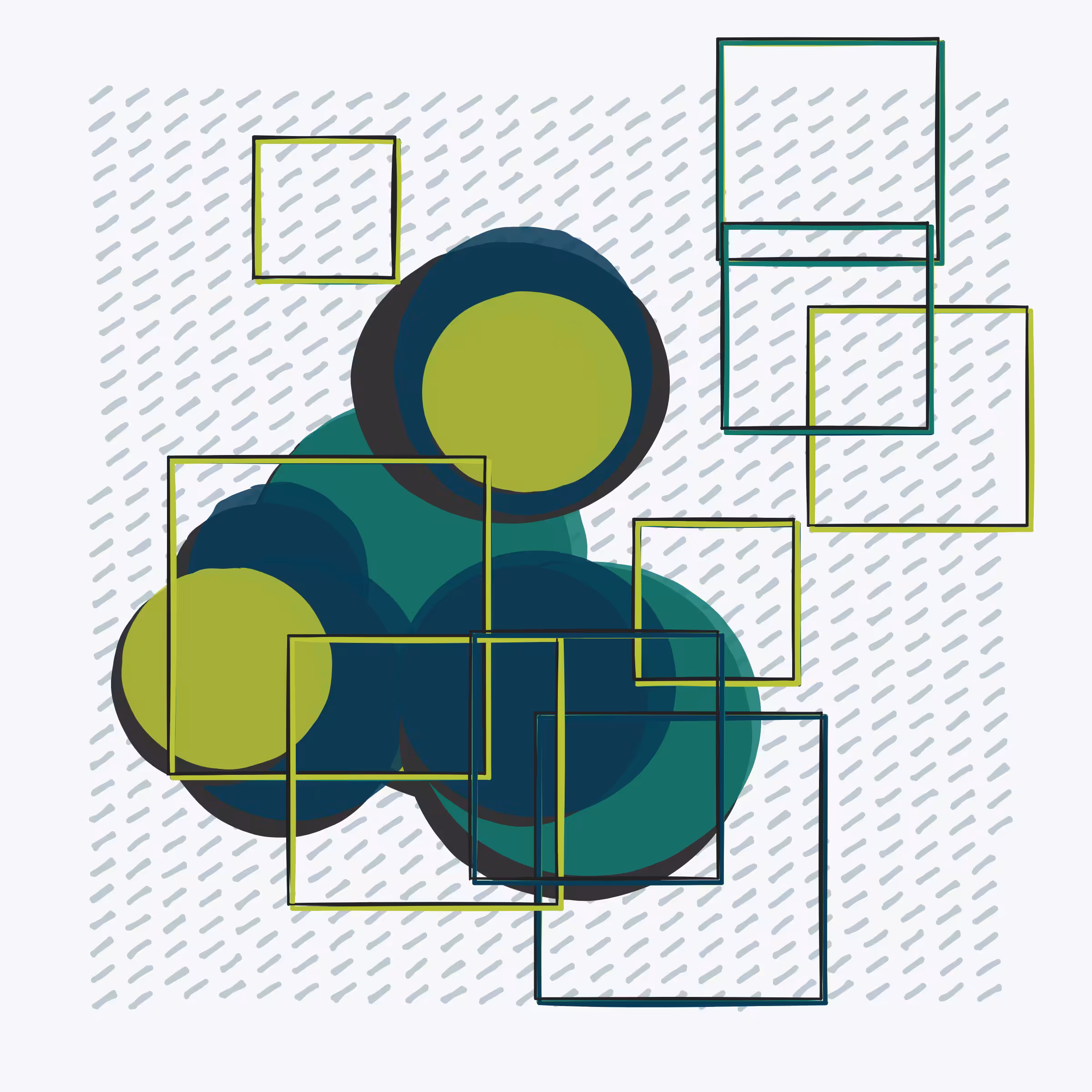 Circles & Squares #14