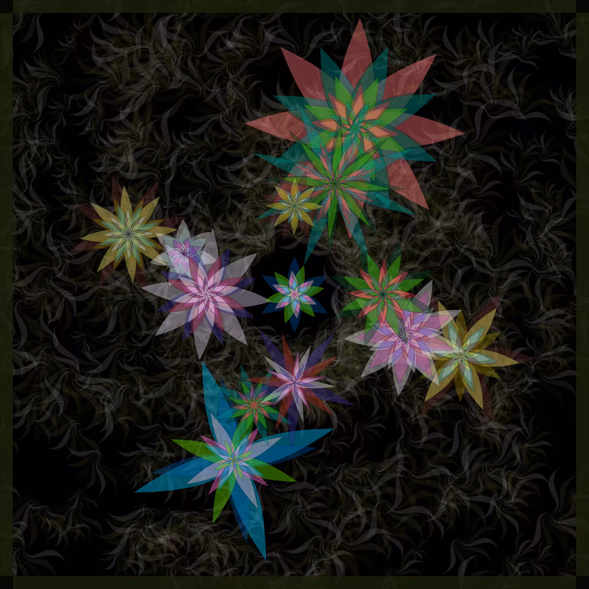 Bezier Garden #137
