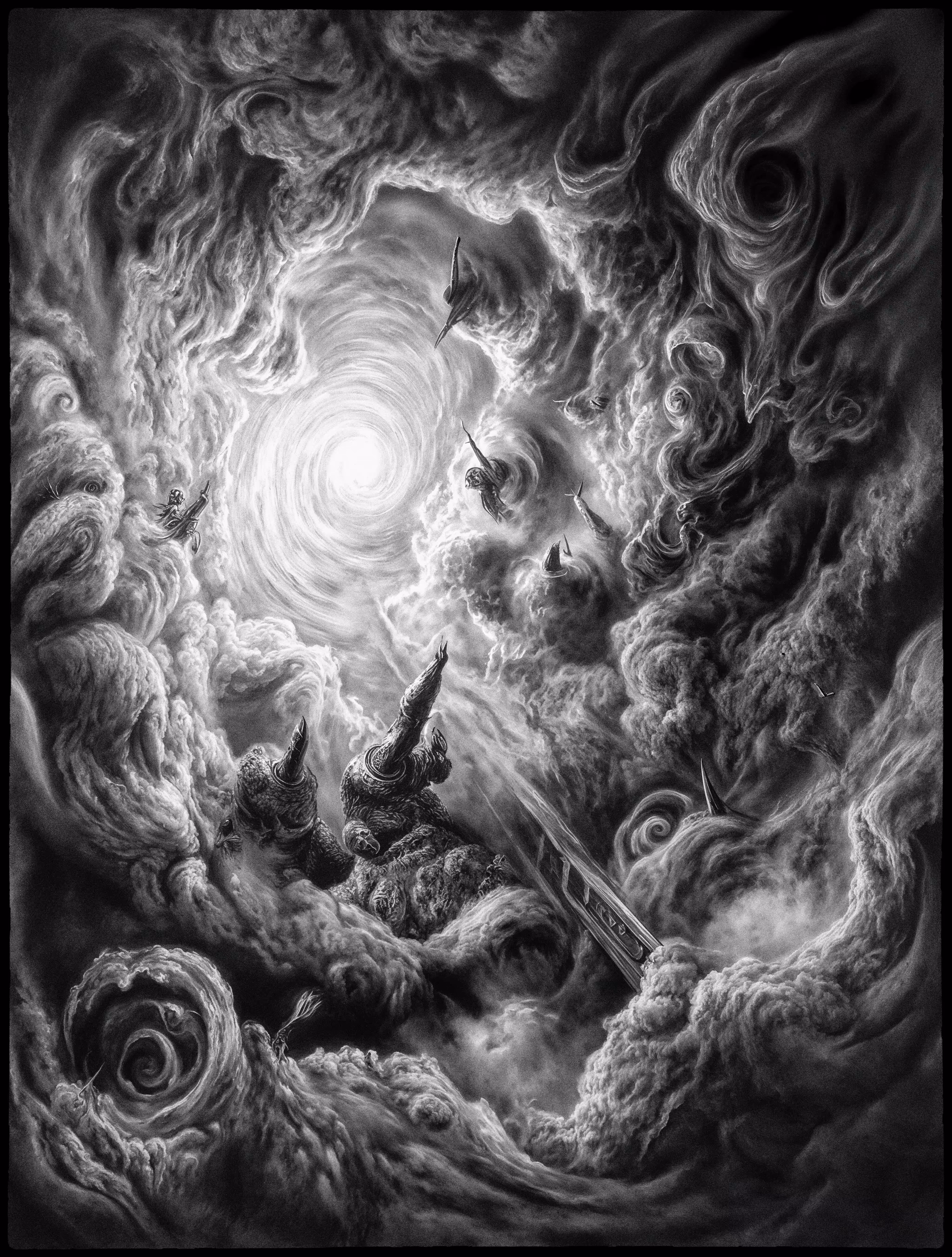 "Deflagration of Hell" - piece no. 006