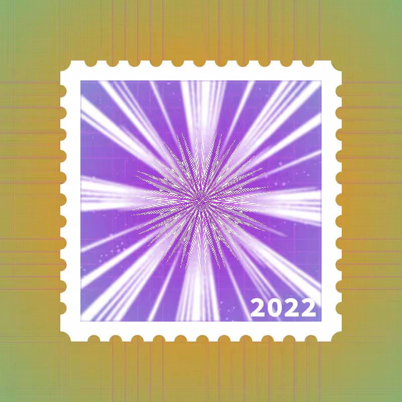 Snowflake stamp #45