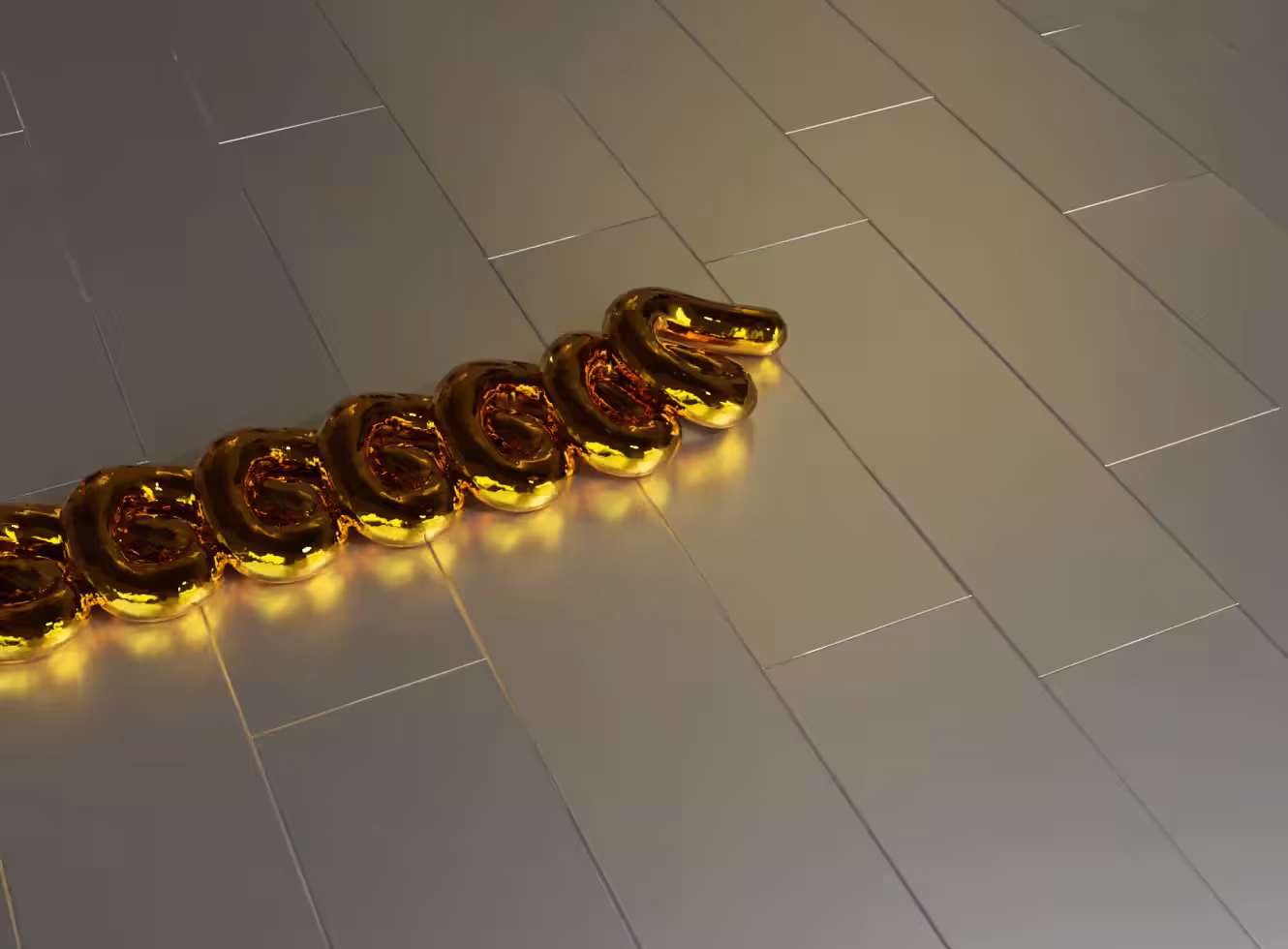 Gold and Pearl Noodles