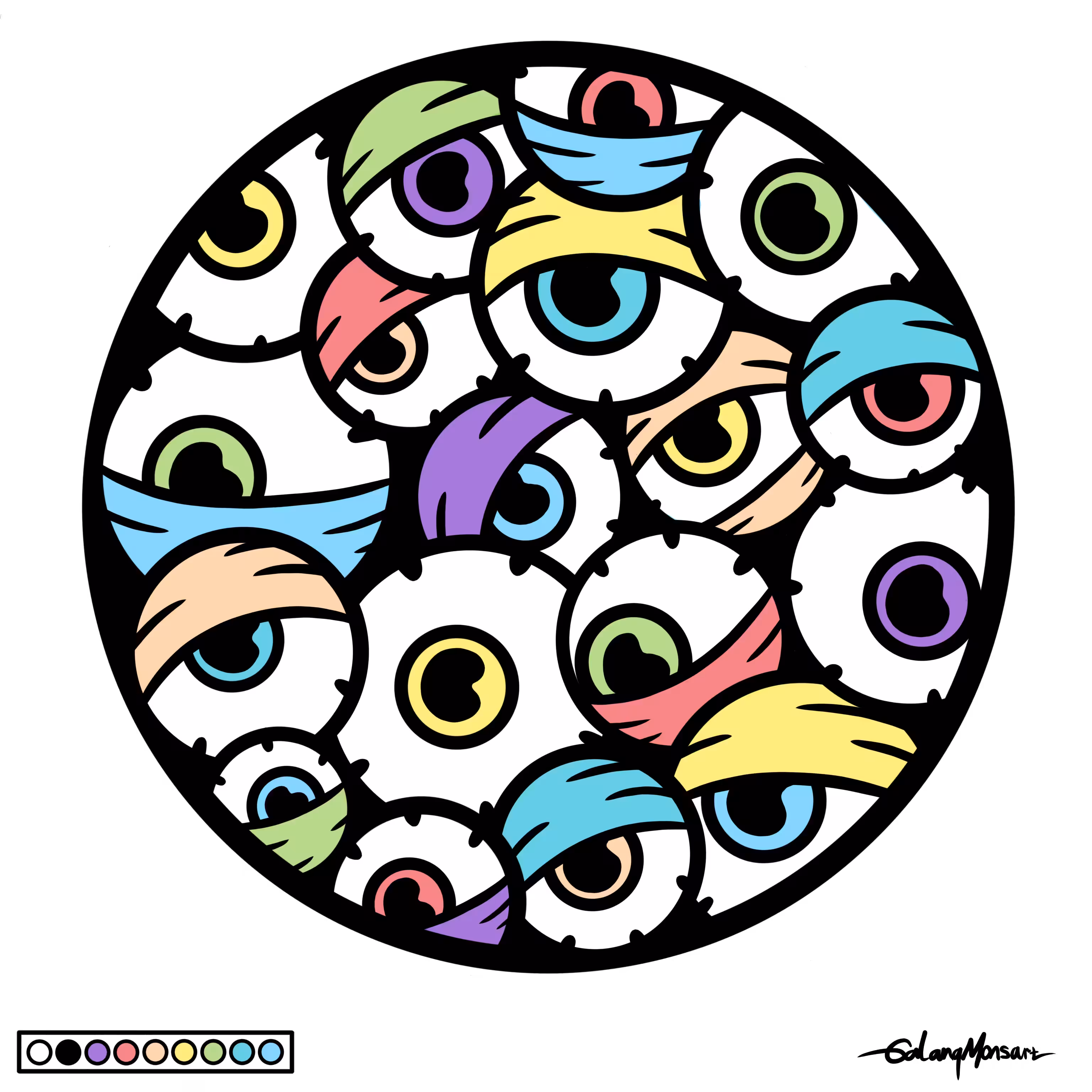 Eye's mons