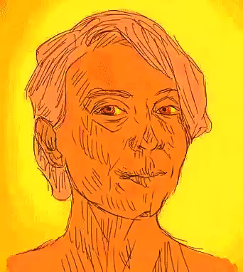 Self-portraits in rapid strokes