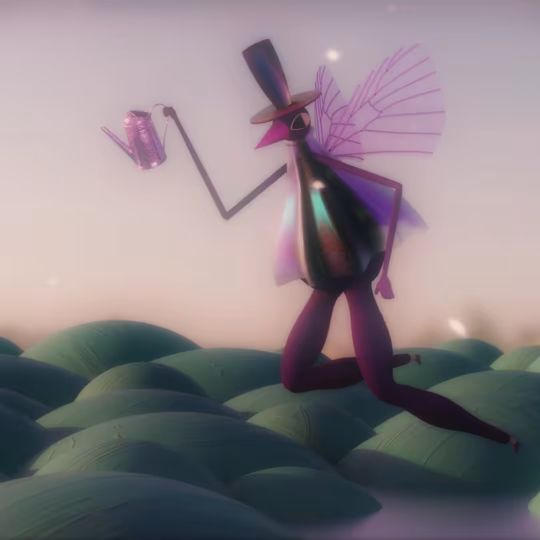 Fleeting flower