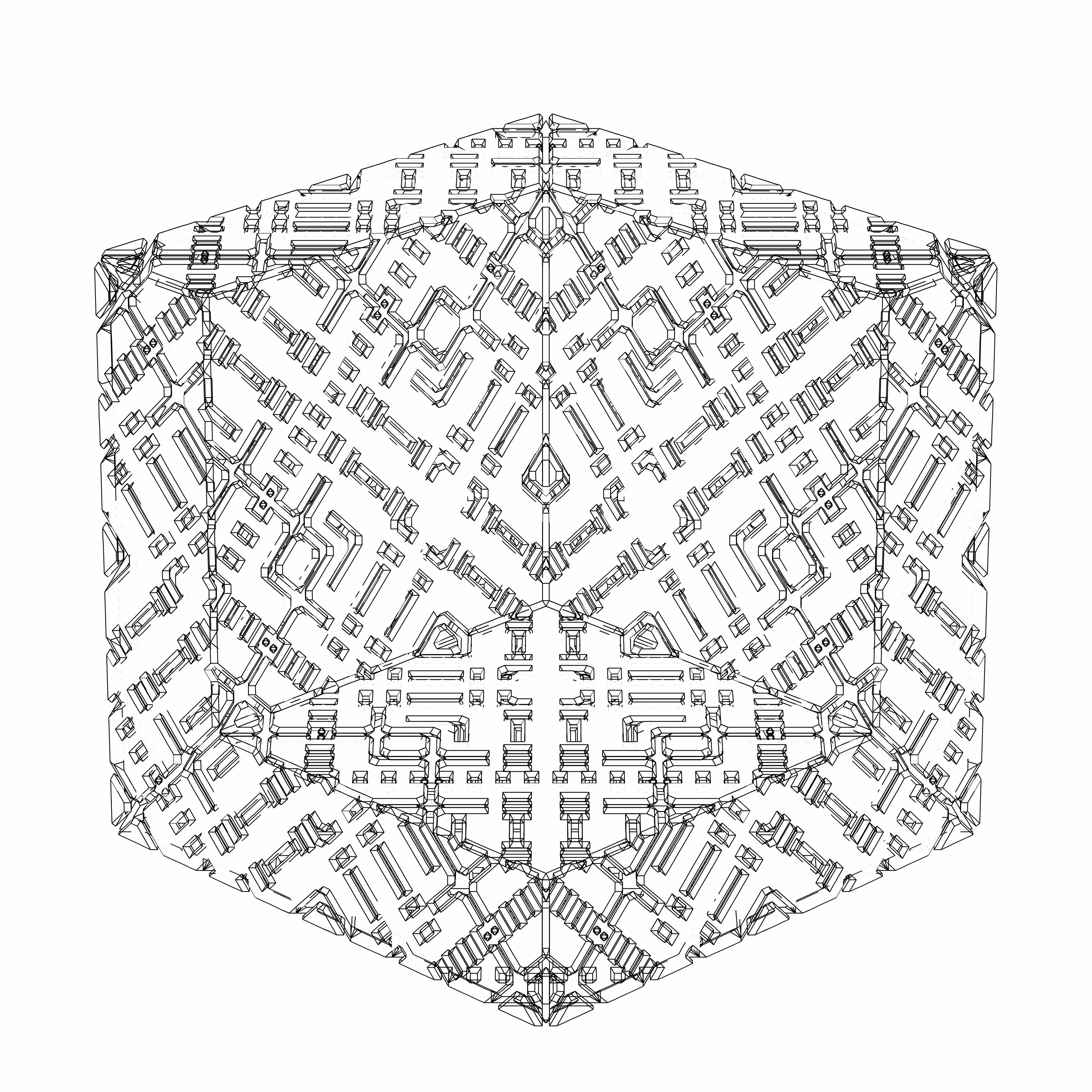 LL21 Alien Art Cube #249