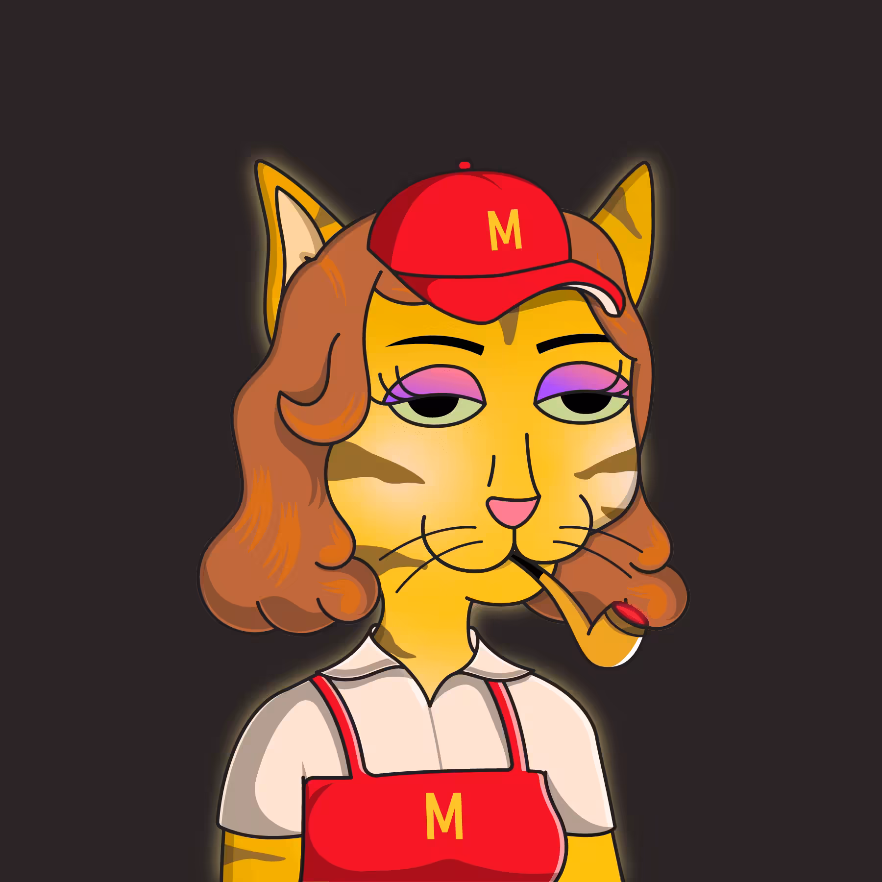 Girl Cat #402