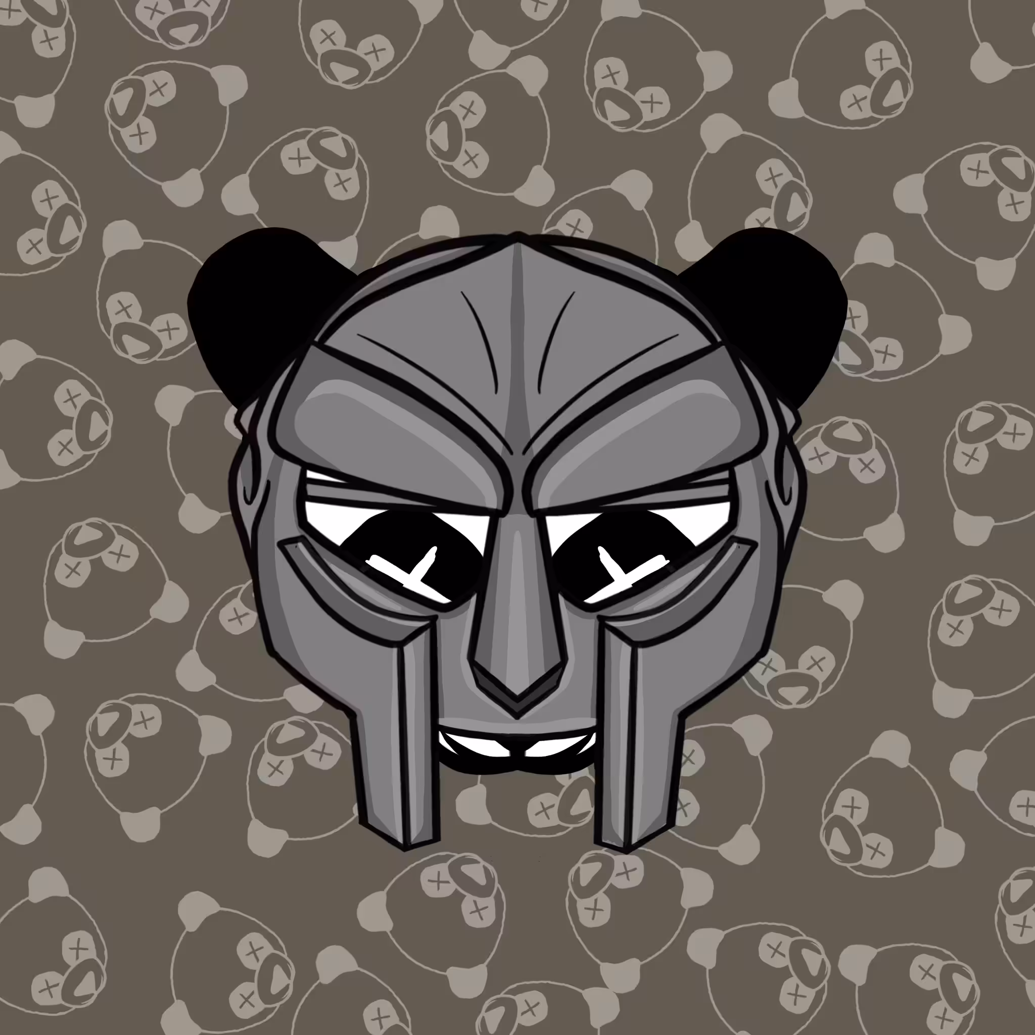 Panda Head #061