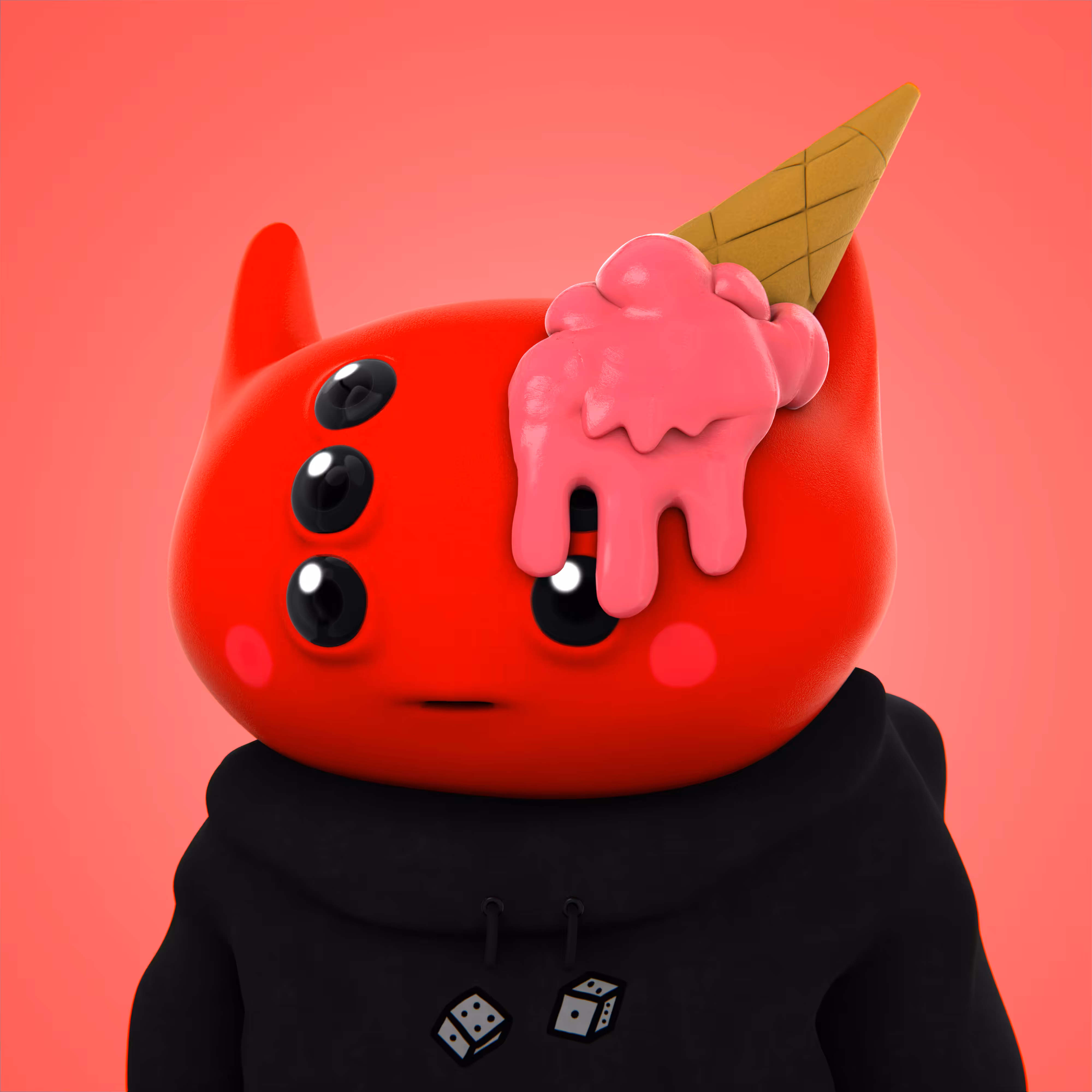 3D alien fren #8513