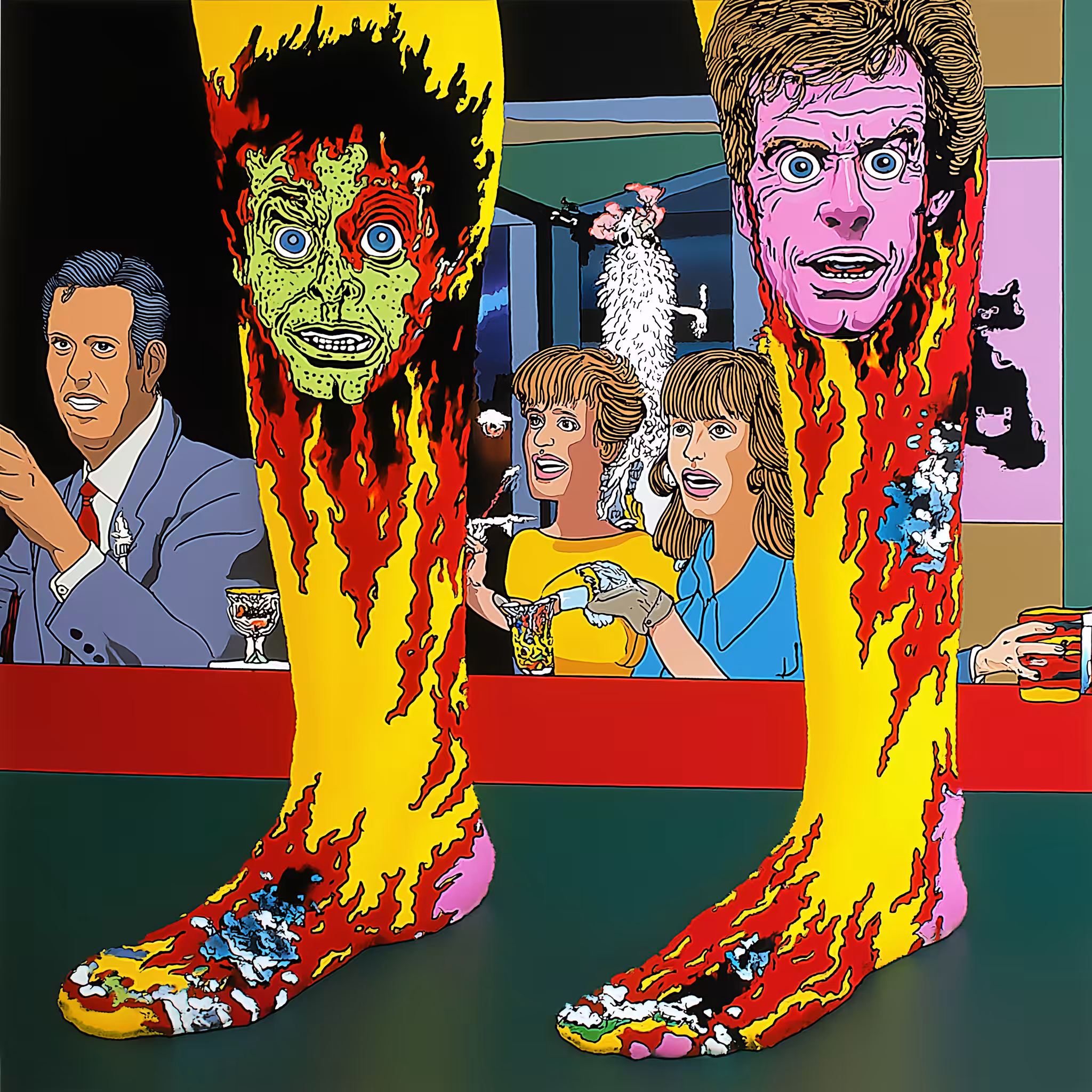 you and me as socks 