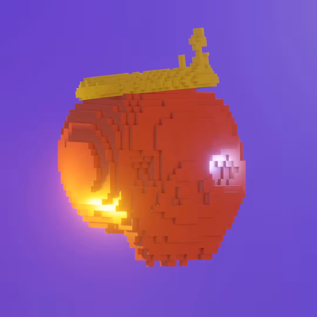 PIXEL CRANEO ANIMADO