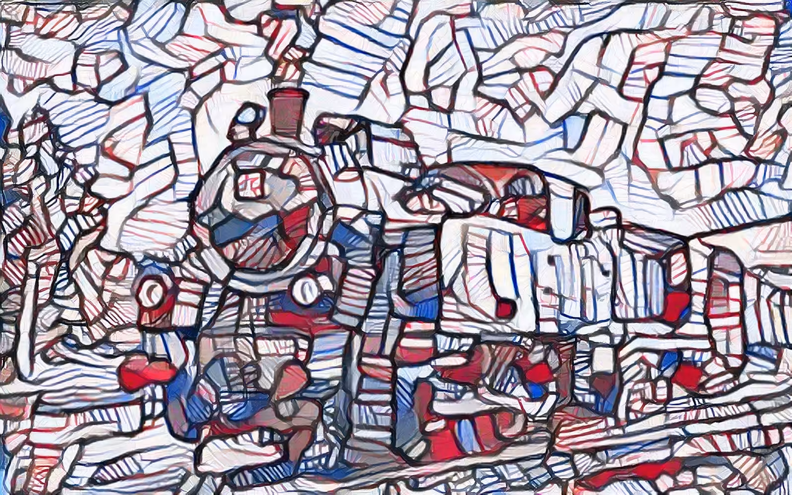 Adaptation from Dubuffet: The Safety